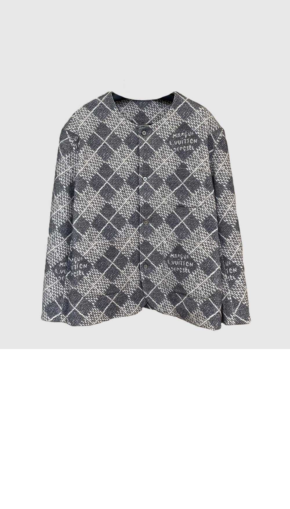 루이비통 시크 칼라리스 울 재킷