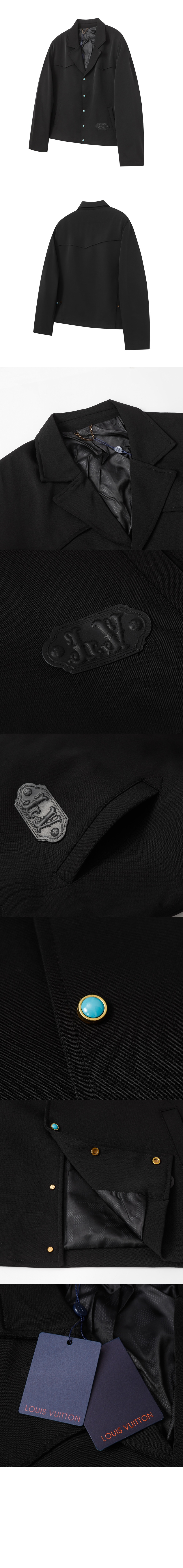 루이비통 웨스턴 컷 울 재킷