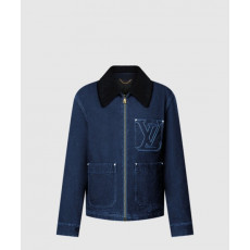 루이비통 윈터리 워크웨어 데님 재킷
