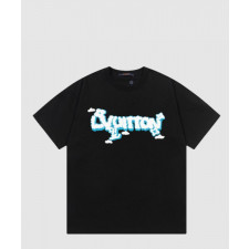 루이비통 로고 프린트 반팔