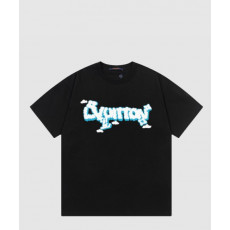 루이비통 로고 프린트 반팔