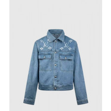 루이비통 데님 트러커 재킷