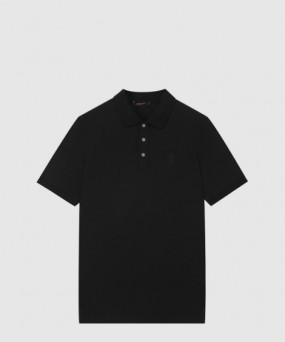 루이비통 로고 프린트 반팔