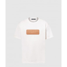 루이비통 로고 프린트 반팔