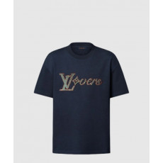 루이비통 로고 프린트 반팔