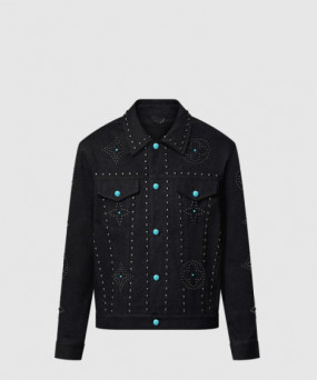 루이비통 로고 프린트 셔츠 톱