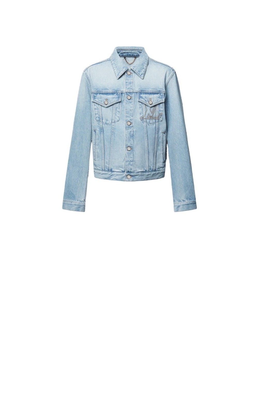 루이비통 로고 프린트 셔츠 톱