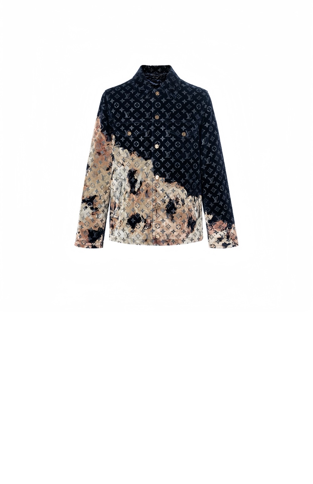 루이비통 모노그램 자카드 데님 재킷
