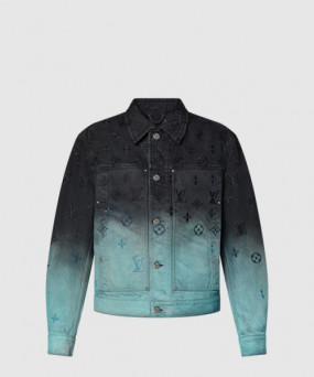 루이비통 모노그램 자수 데님 재킷