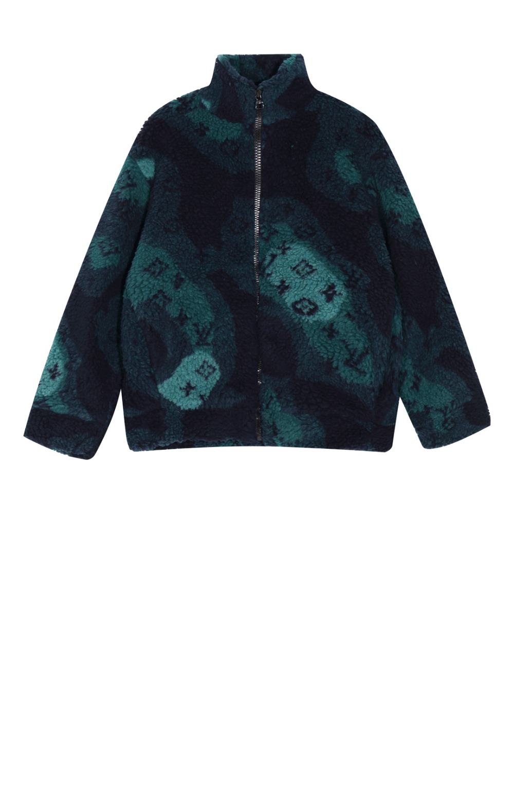 루이비통 모노그램 카모 플리스 블루종 자켓