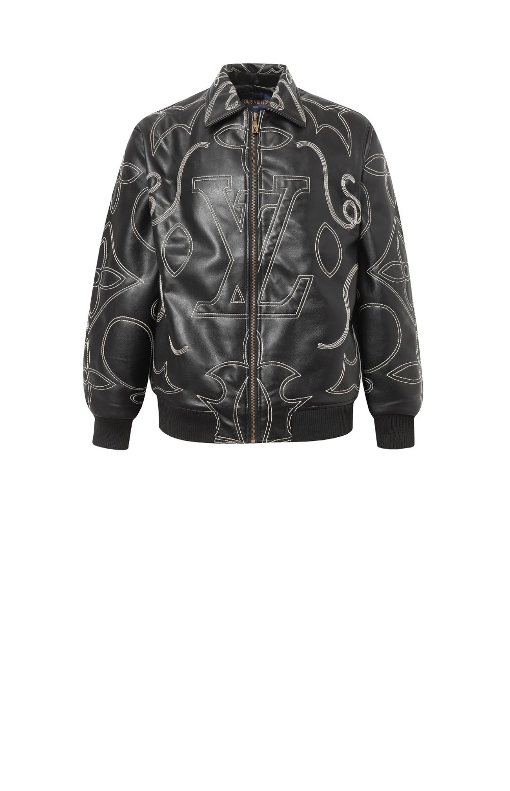 루이비통 레더 에비에이터 재킷