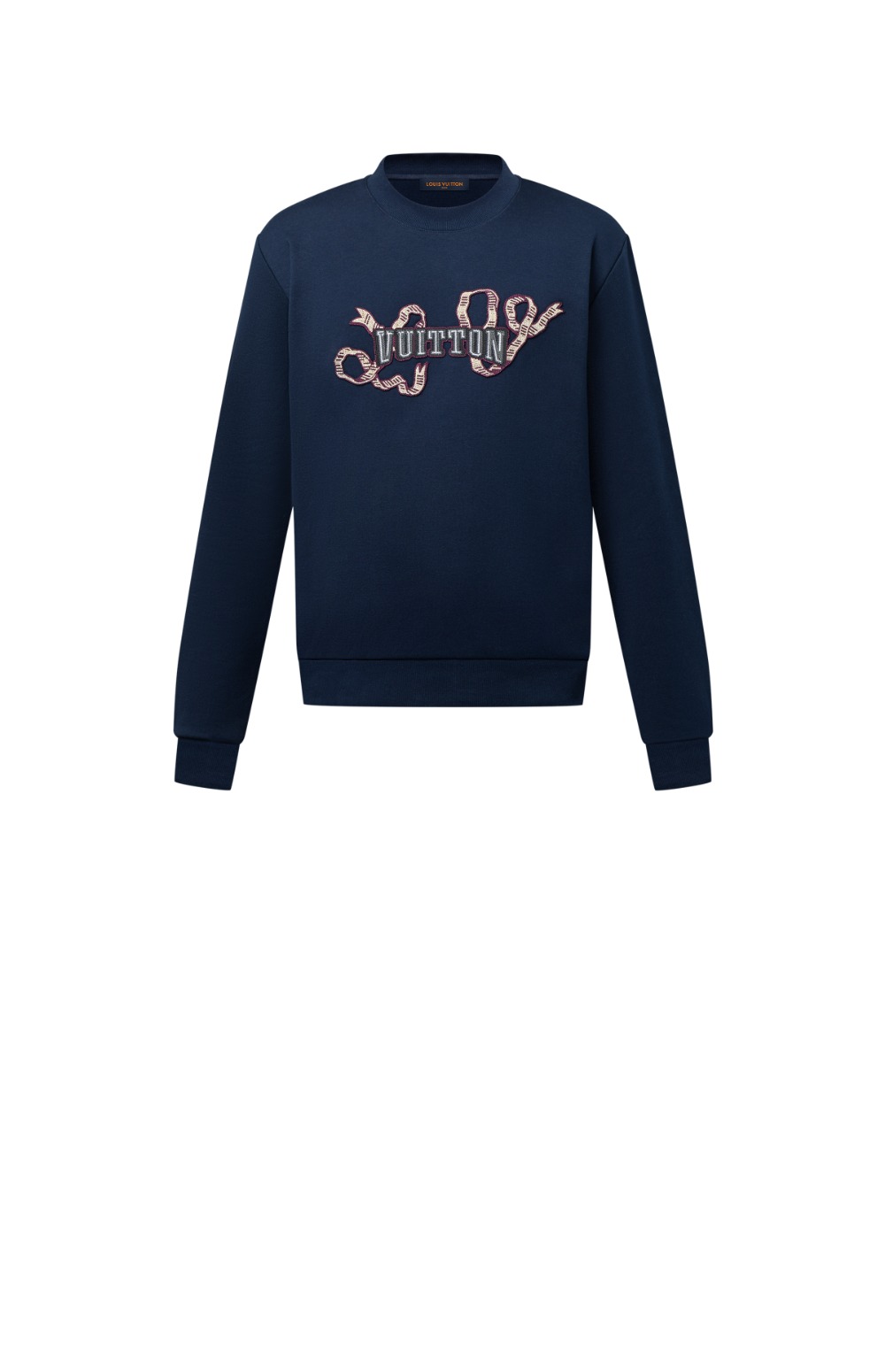 루이비통 엠브로이더드 코튼 크루넥
