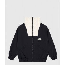 루이비통 니티드 칼라 엠브로이더드 테크니컬 블루종