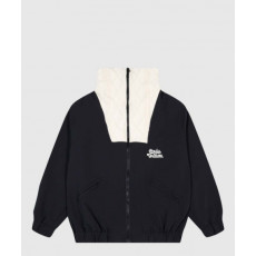 루이비통 니티드 칼라 엠브로이더드 테크니컬 블루종