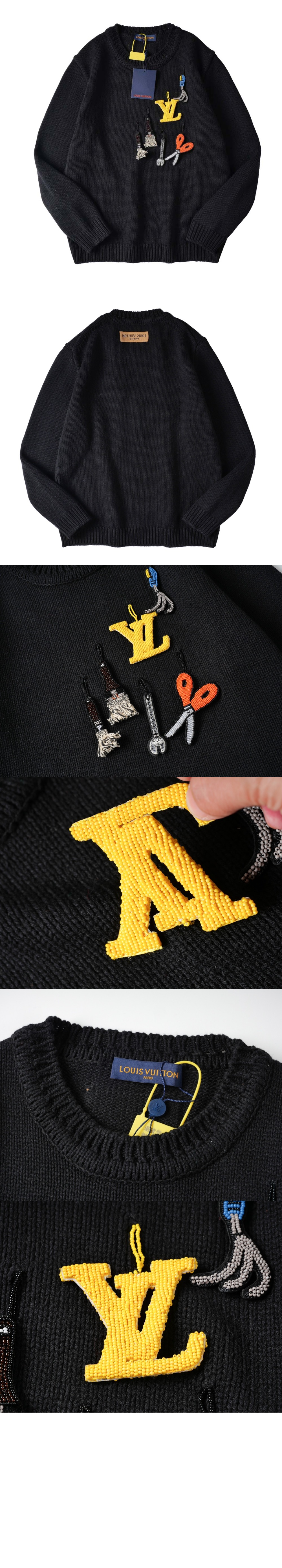 루이비통 크루넥 스웨터