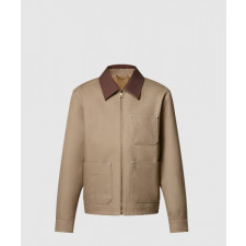 루이비통 워크웨어 코튼 캔버스 블루종