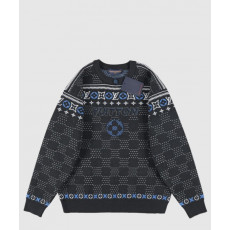 루이비통 자카드 울 풀오버