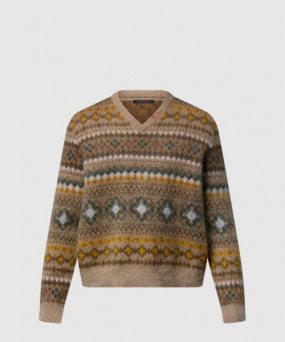 루이비통 모헤어 블렌드 페어 아일 풀오버