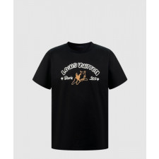 루이비통 로고 프린트 반팔