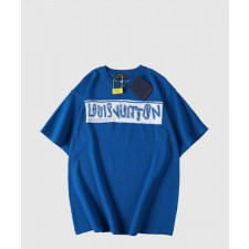 루이비통 로고 프린트 반팔