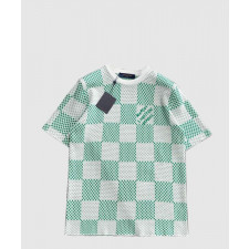 루이비통 로고 프린트 반팔