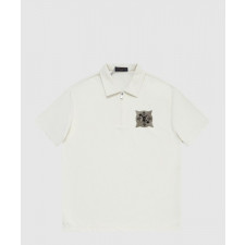 루이비통 로고 프린트 반팔