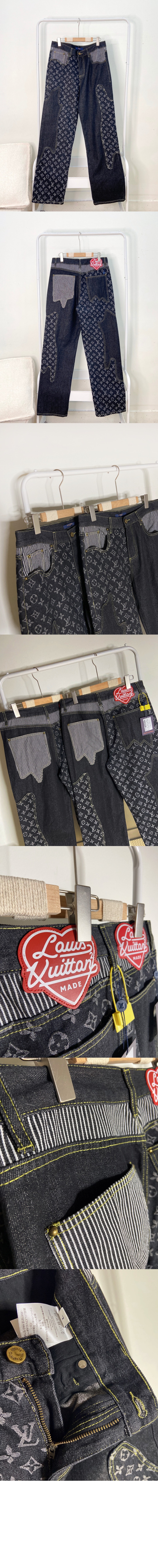 루이비통 데님 팬츠