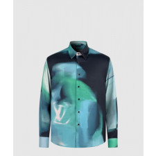 루이비통 플라워 패턴 셔츠