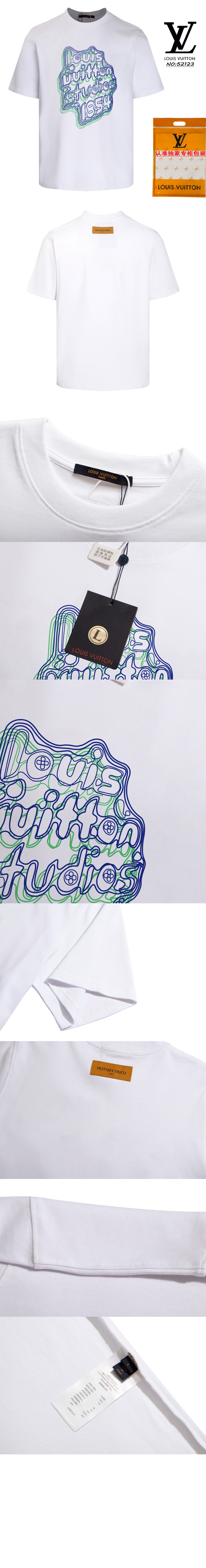 루이비통 플라워 코튼 톱