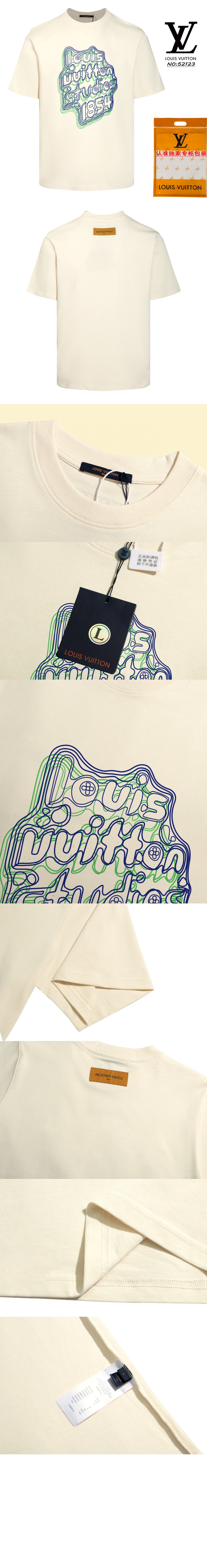 루이비통 플라워 코튼 톱