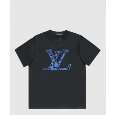 루이비통 로고 프린트 반팔