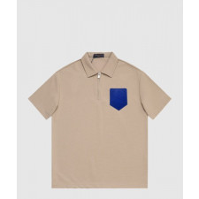 루이비통 로고 프린트 반팔