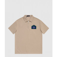 루이비통 로고 프린트 반팔