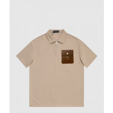 루이비통 로고 프린트 반팔