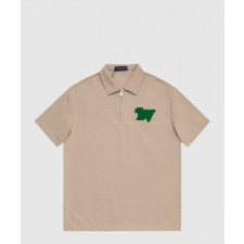 루이비통 로고 프린트 반팔