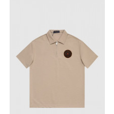 루이비통 로고 프린트 반팔