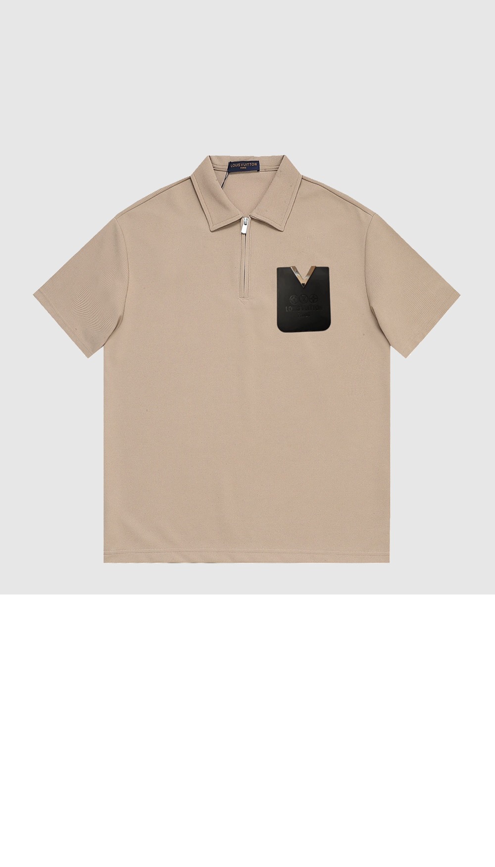 루이비통 로고 프린트 반팔