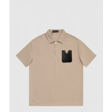 루이비통 로고 프린트 반팔