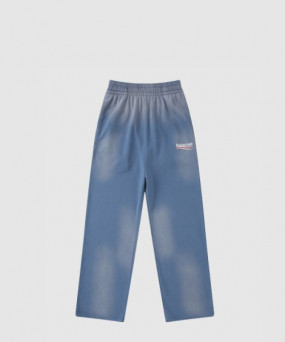 발렌시아가 폴리티컬 캠페인 배기 스웨트팬츠