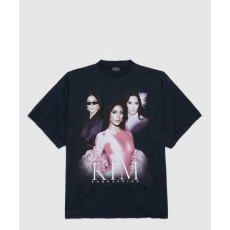 발렌시아가 킴 K 오버사이즈 티셔츠