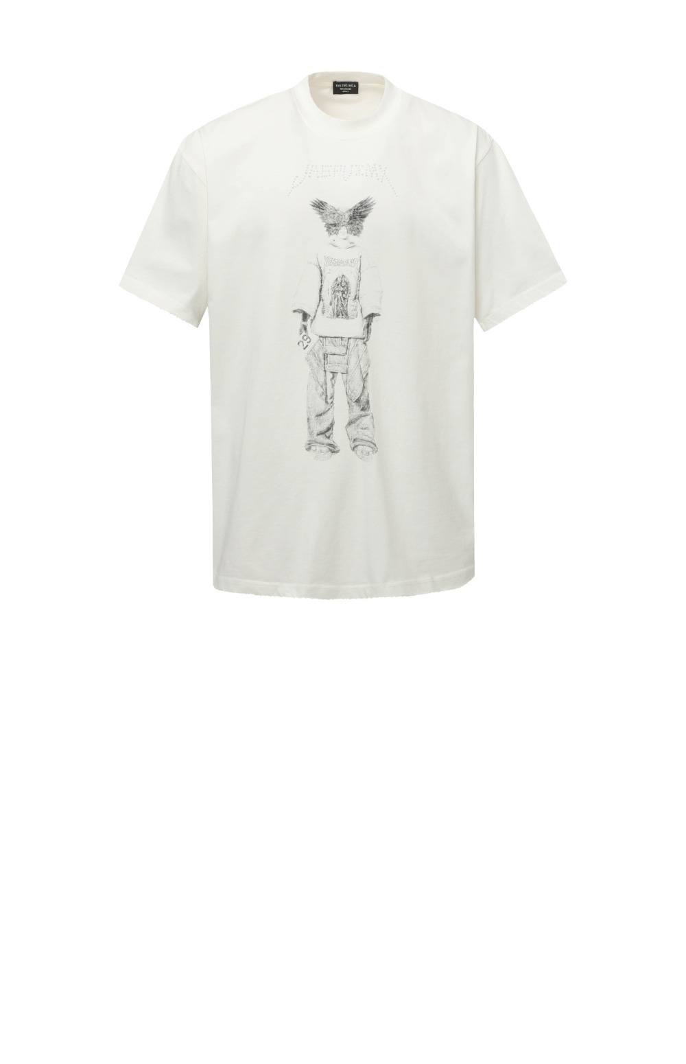 발렌시아가 티셔츠