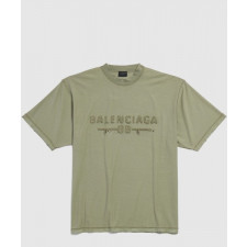 발렌시아가 미디엄 핏 인사이드-아웃 티셔츠