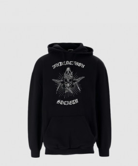 발렌시아가 라지 핏 후디