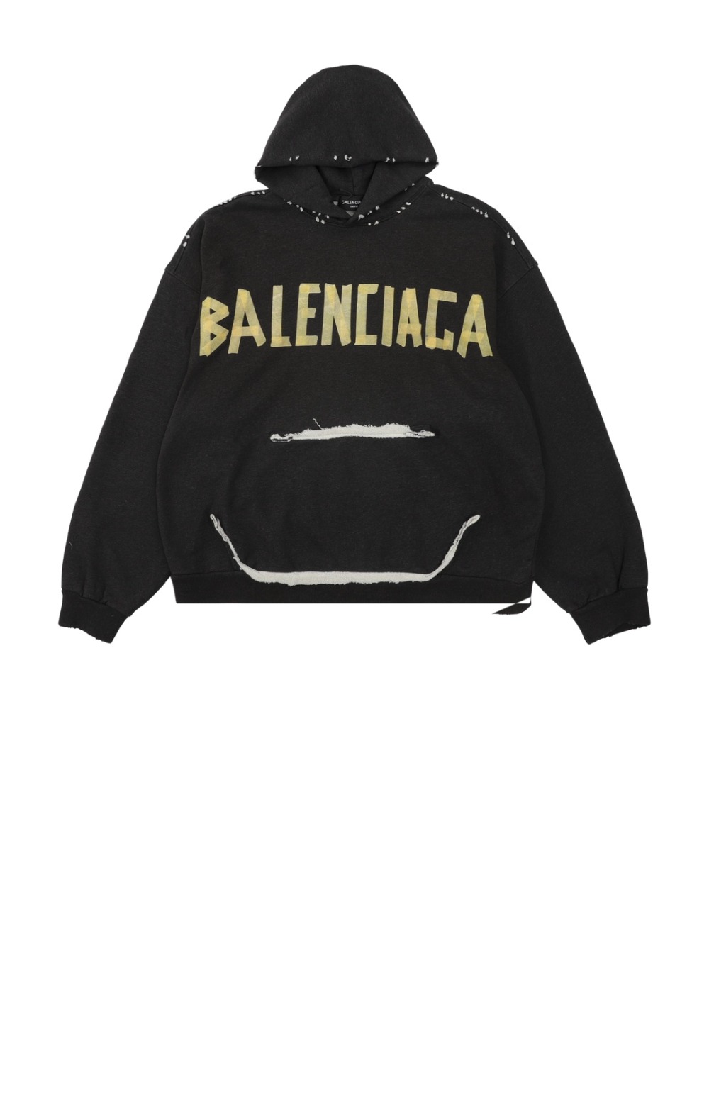 발렌시아가 후드 티셔츠