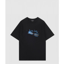 발렌시아가 로고 프린트 반팔