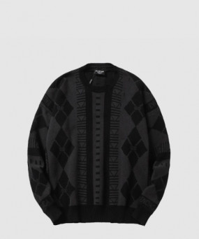 발렌시아가 크루넥 스웨터