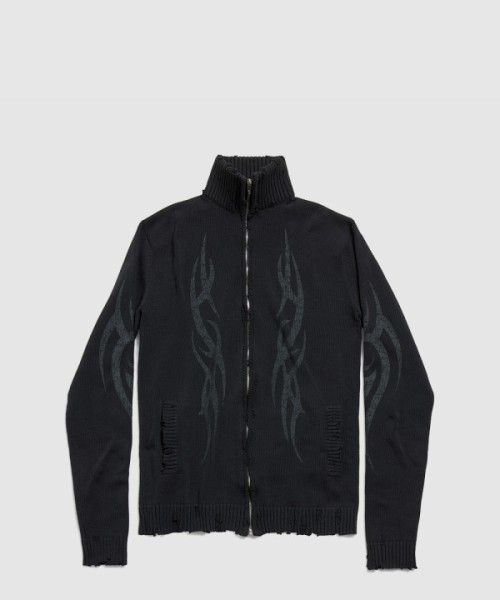 발렌시아가 집업 가디건