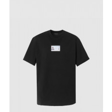 발렌시아가 로고 프린트 반팔