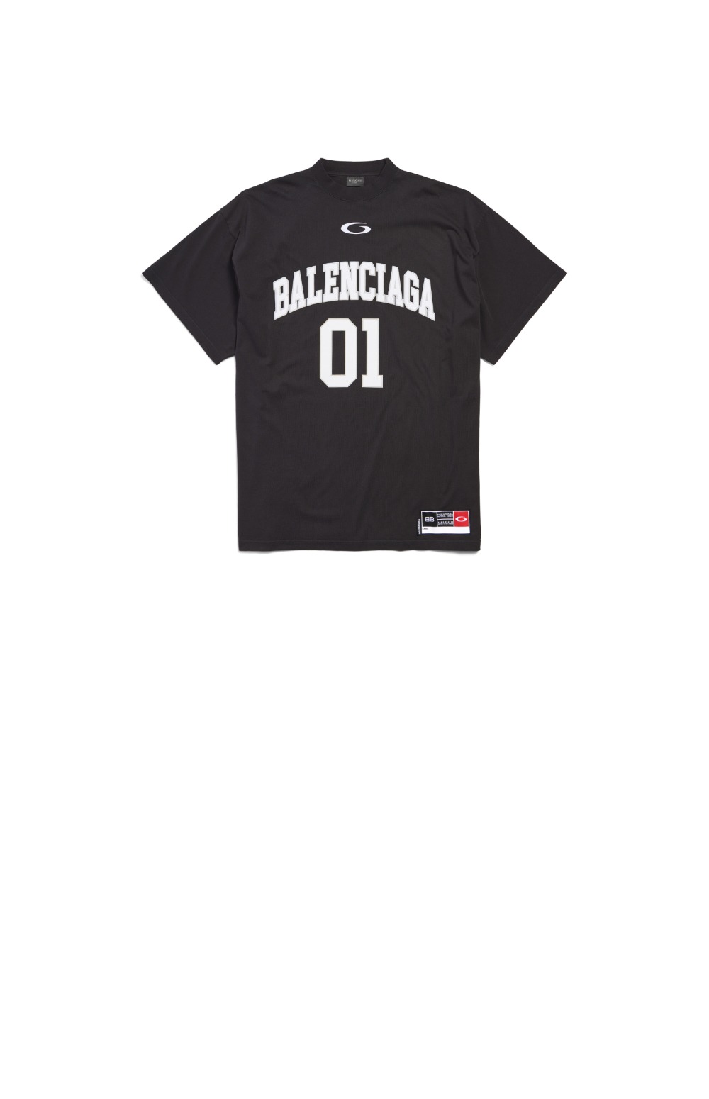 발렌시아가 오버사이즈 티셔츠