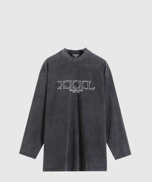 발렌시아가 플라워 코튼 톱